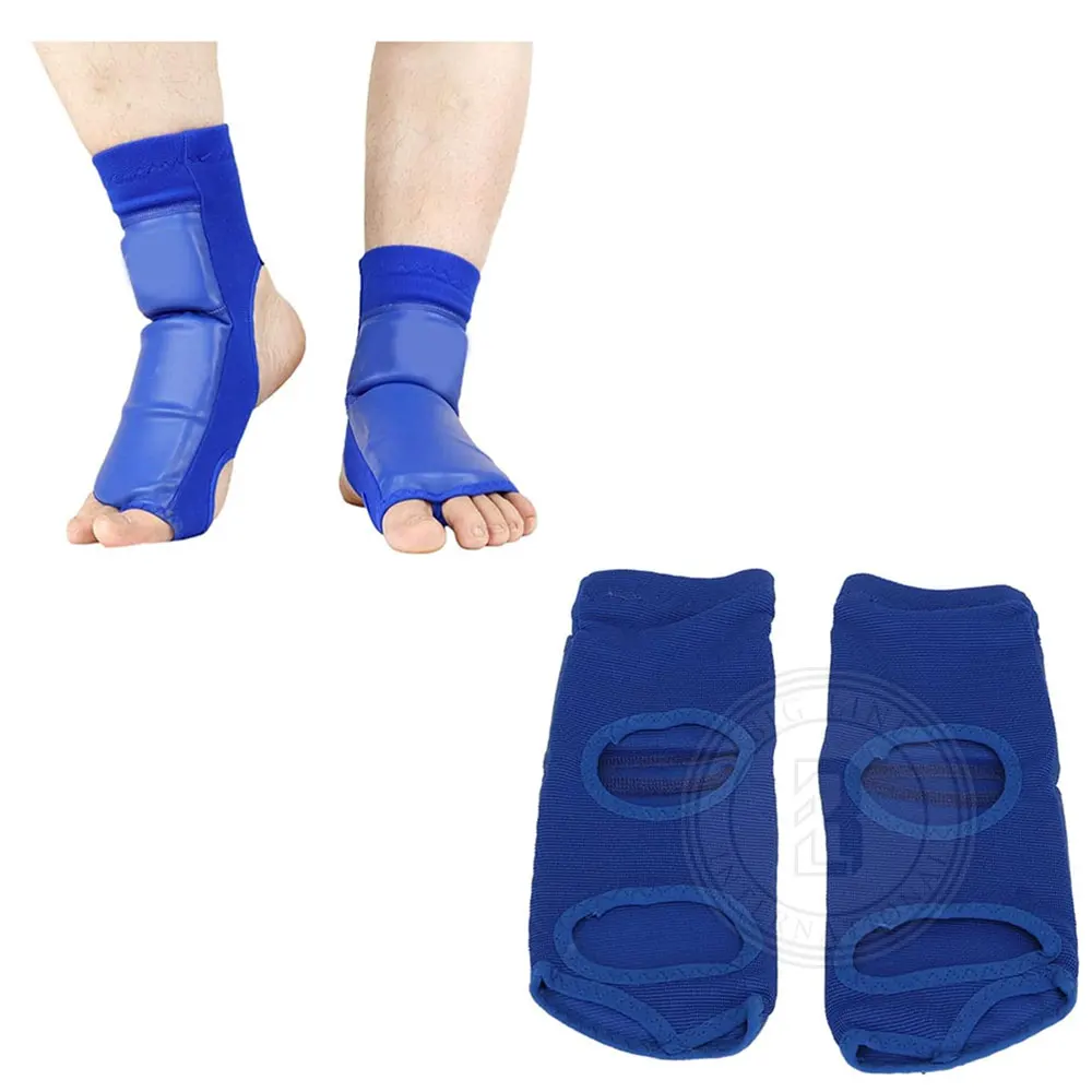 Custom Foot Guard Made From Cowhide Leather For Kick boxing Training High Quality Foot Guards