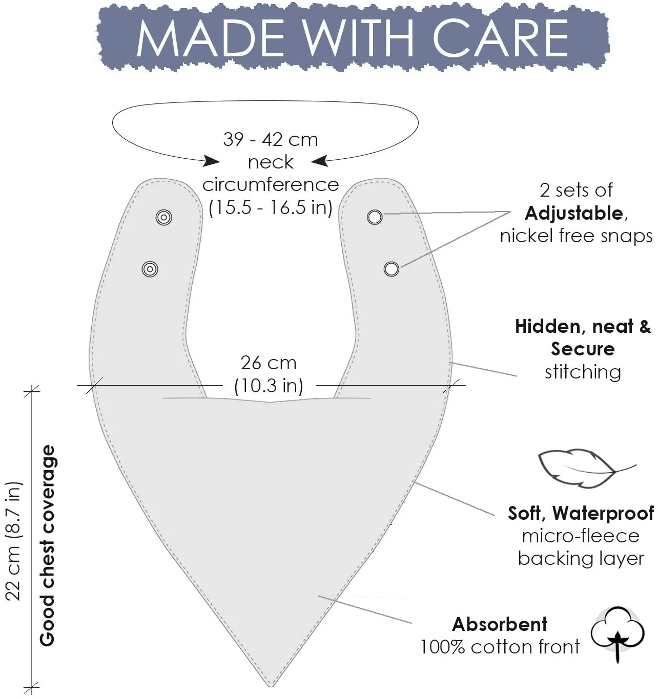 Latest Cotton Bib Baby Drool Towel Organic 100% Cotton Muslin Bandana Baby Bibs Star Pattern Nature Machine Washable Baby Bibs