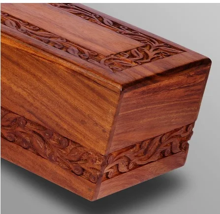 Tree of Life Engraving Wooden Urns for Pet Ashes Cremation Urns for Ashes Engraving, Wooden Box (5 X 3 X 2)