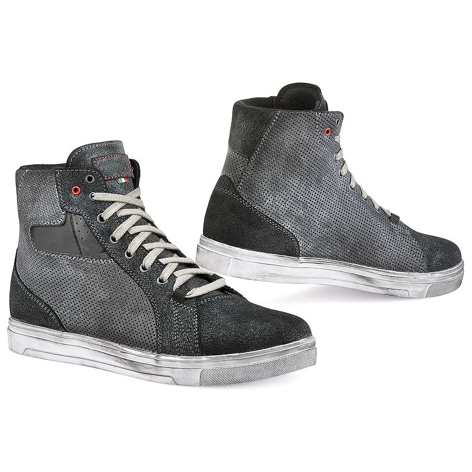 Wholesale Perforated Leather Motorcycle Boots for Men and WomenCustomized Designs and Colors in Affordable price