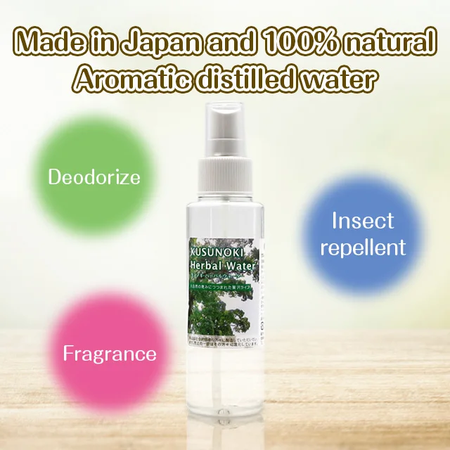 OEM/hot sale150mL herbal water made from camphorwood extract for deodorization and insect repellant. mini size