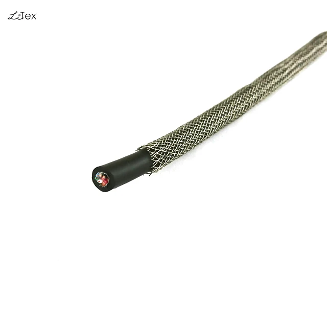 Tinned copper braided expandable cable sleeves