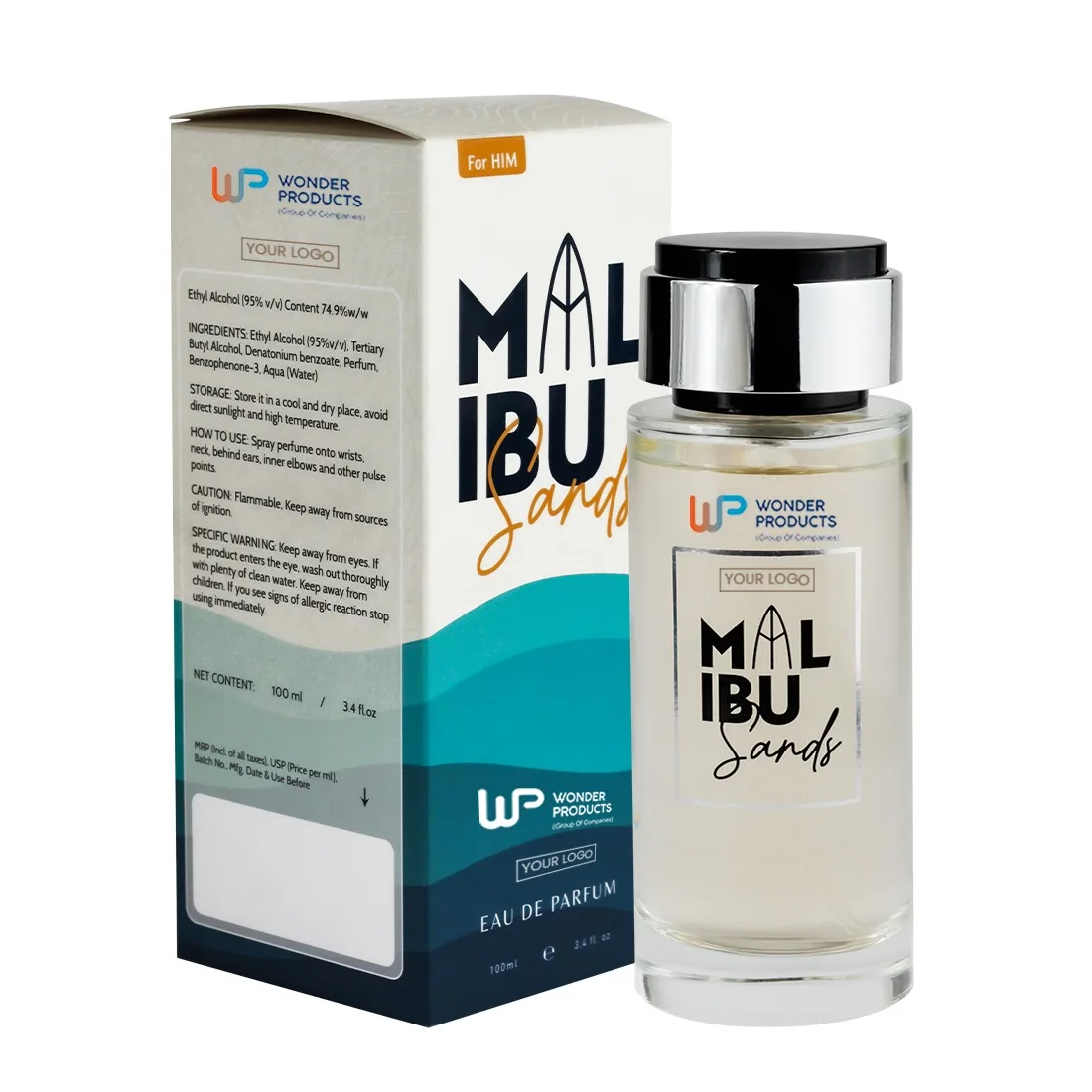 Quality Assured  Men Eau De Perfume Long Lasting Fragrance with Customized Logo Available For Sale By Exporters