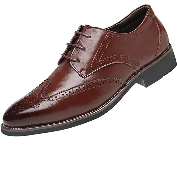 Good Quality Luxury Formal Mens Genuine Leather Wedding Shoes High Quality Mens Shoes Hot Selling OEM
