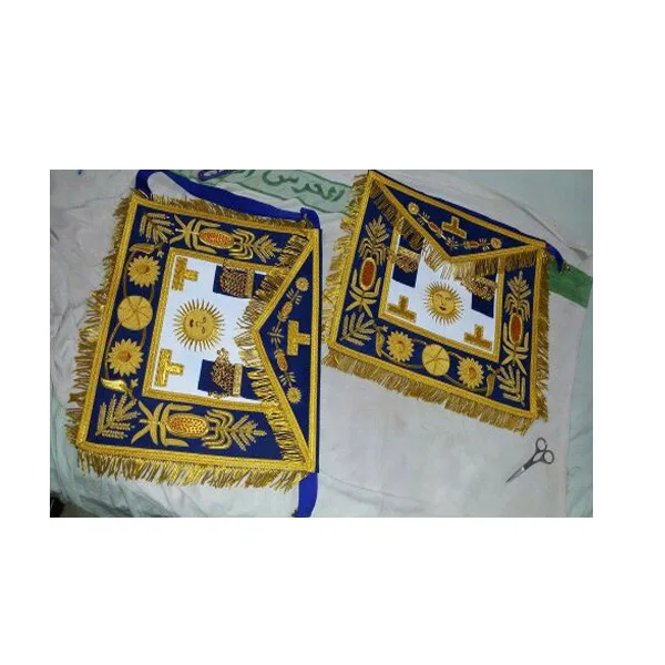 MAcONNERIE BLEU LODGE MAiTRE MAcON TABLIERS ROYAL bordures RU GROS-GRAIN BRODeS а-ля основной MAcONNIQUE Пасс