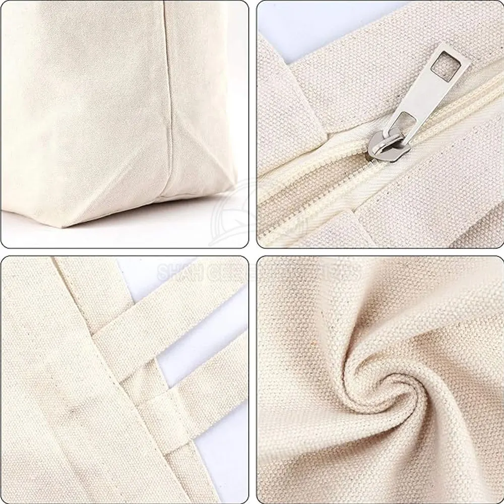 Hot Sale Cheap Price 2024 Zipper Tote Bags Custom Felted Fabrics Eco Friendly Shopping Bag