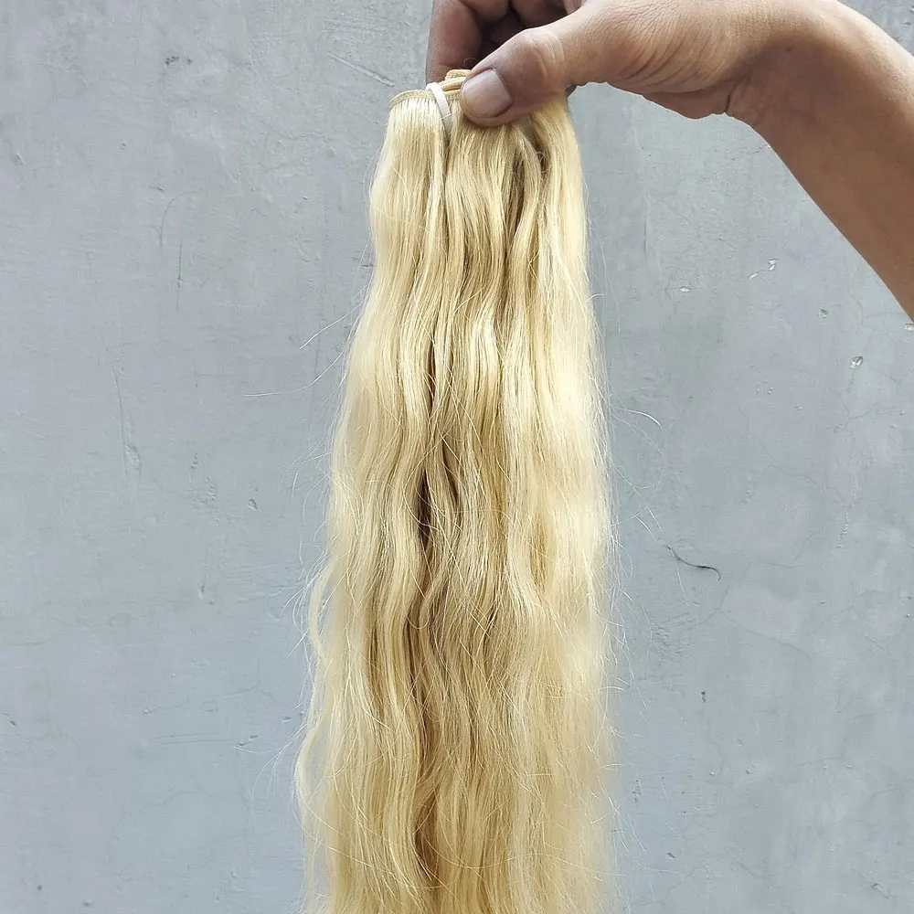 Лучшее качество 613 светлые волнистые и прямые волосы пряди с выравненной кутикулой ленты для наращивания кератиновые удлинители оптовая цена