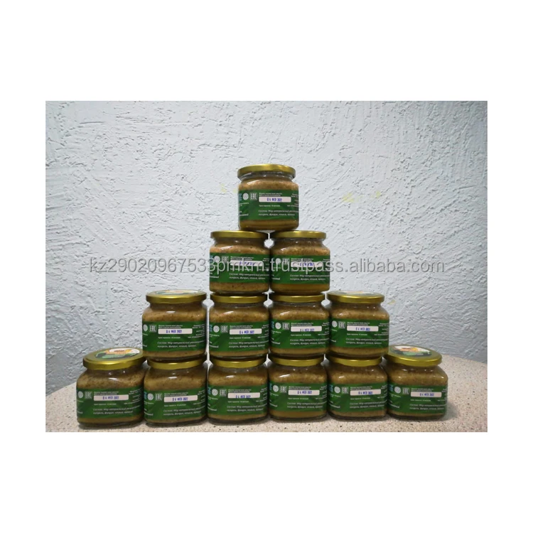 Nuts in honey  all natural ecological product of Kazakhstan high quality wholesale prices nuts in honey for sale