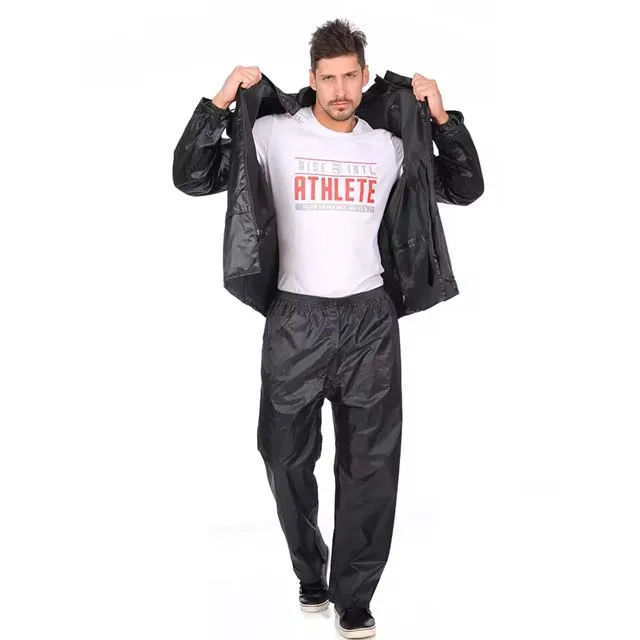 Factory Wholesale Waterproof Best Lightweight TPU Coating Rain Jacket Suit For Camping Hiking Hunting