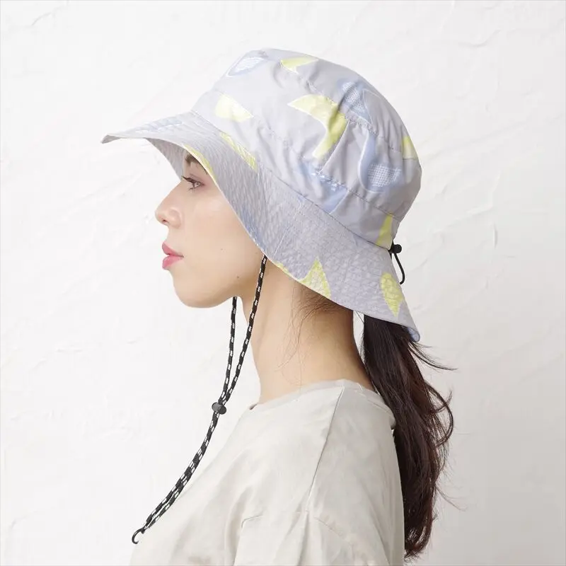 peach drop bird rain UV hat