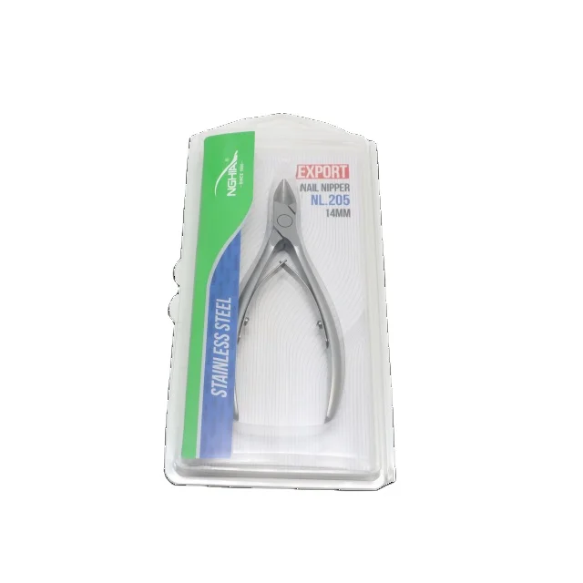 Wholesale Custom Logo Professional Stainless Steel Cuticle NL205 Jaw 14 Nghia Nippers Vietnam For Finger And Toe