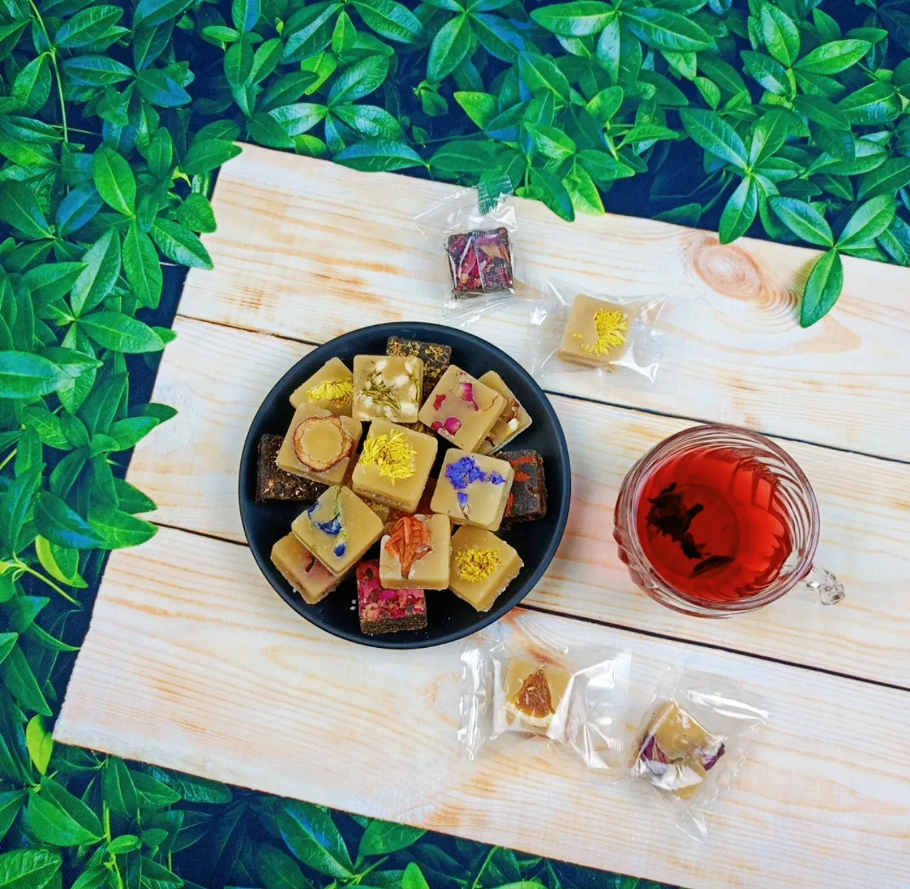 Wholesale of handmade sugar flower tea products that ensure quality and health manufactured at Van An Vietnam factory