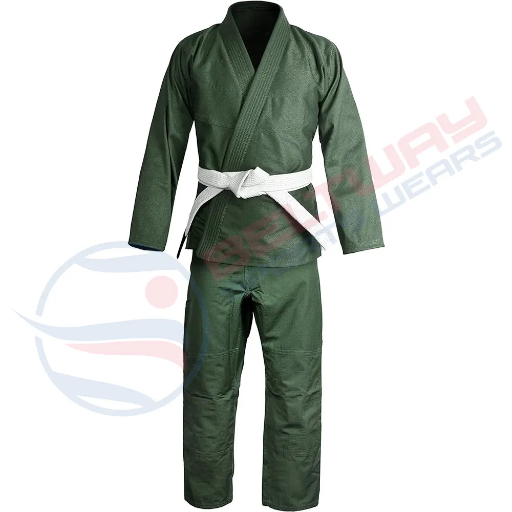 High Quality Custom Green BlueJudo uniform  Martial Arts Wear Light Quick Dry Breathable Judo Uniform For Sale  Custom Made