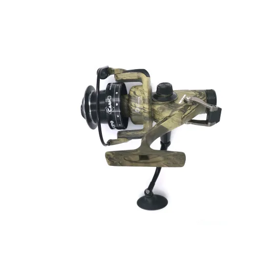 SK4000 Carp Fishing Spinning Reel Stainless Steel Ball Bearings Freewheel Drag & Anti-Twist Line Roller for River & Lake Fishing