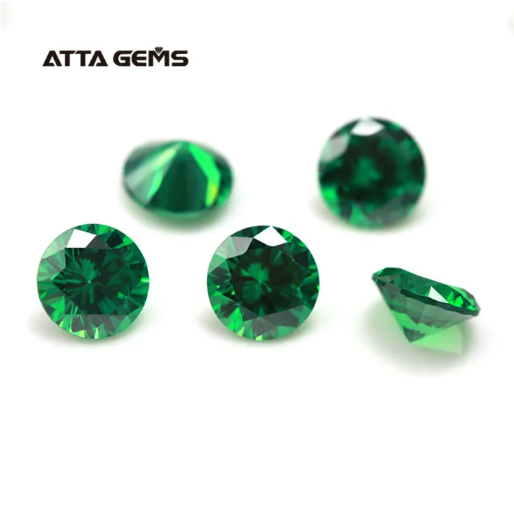 Factory Direct Sale Luxury Fancy Color Chart Cubic Zirconia Heart Shape Cubic Zirconia Certified Stone Earrings For Women