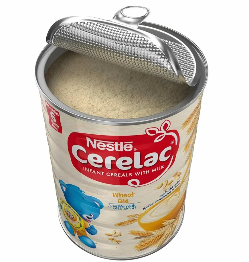Высококачественные хлопья Nestle CERELAC с молоком 5 Зерен и овощей 300 г по