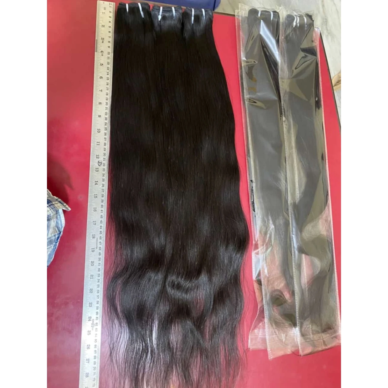 Оптовая продажа лучшее качество индийские волосы Remy Натуральные Прямые из Индии