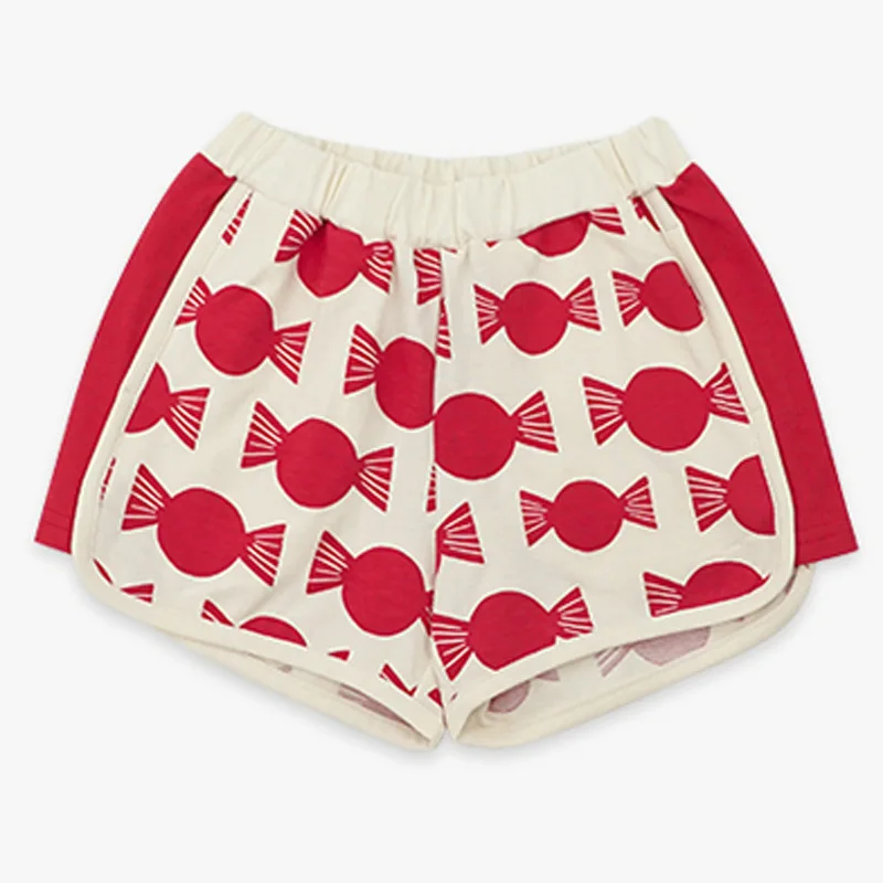 Spot PS2023 летняя новая Корейская версия Детские милые шорты для девочек с мультяшным принтом