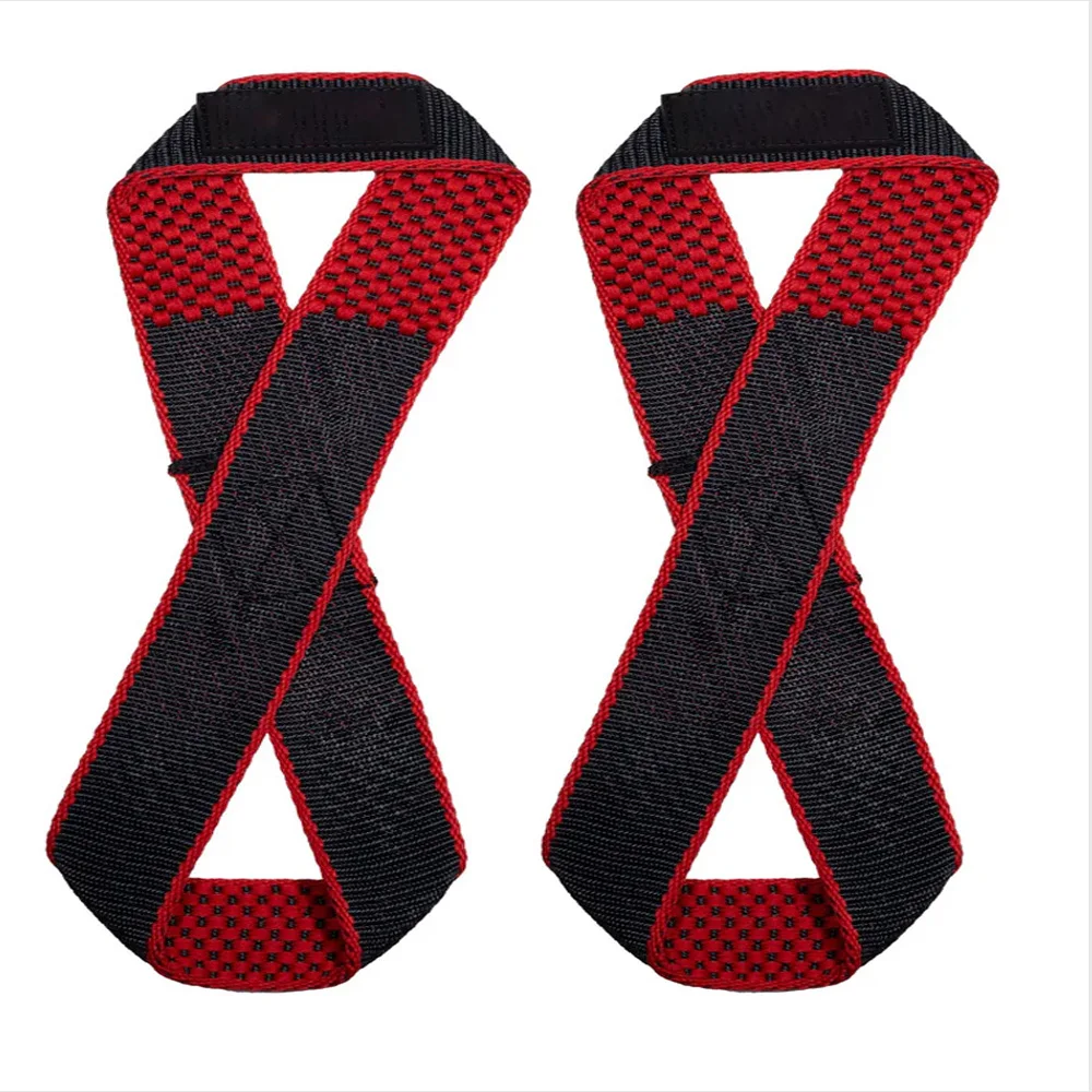 Best Selling Wrist Support Heavy Lifting Workout Gym Figure 8 Straps Gym Straps For Man And Women Most Demanded Gym Straps