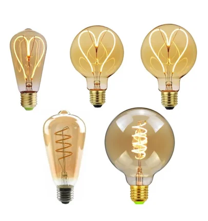 LED Bulb E14 220V 4W 8W 12W C35 C35L LED Filament Candle Bulb Candelabra Flame Bent Tip 20W 40W 60W Incandescent Equivalent lamp
