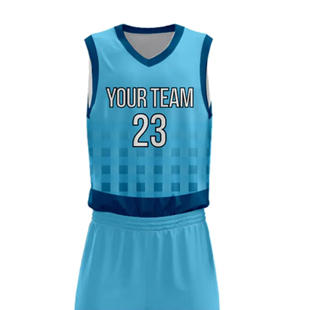 Sports Team Sublimated Youth Basketball Uniforms Custom Made Men Sport Wear Basketball Uniform For Sale