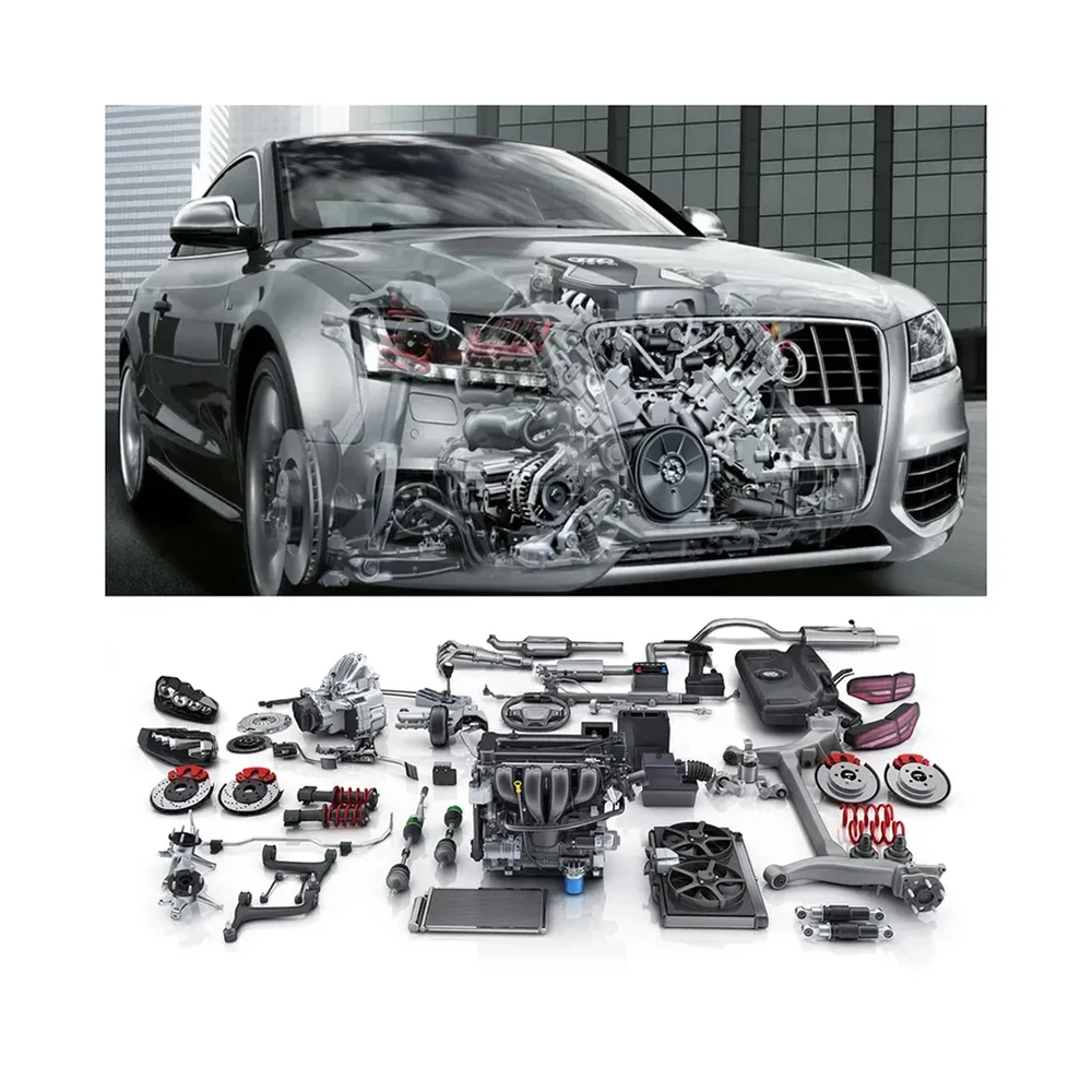 Audi Car Engine And Exterior Automotive Parts Factory Stock Force GMBH Auto Parts Wholesale Manufacturer