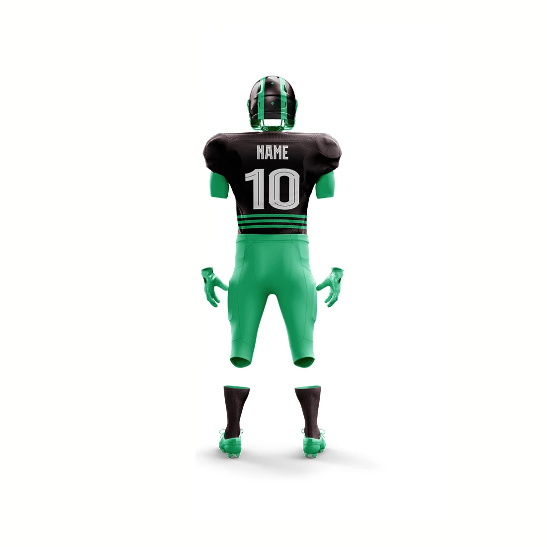Best Selling Men American Football Uniform 2024 Wholesale Youth Tackle Twill American Football Uniforms