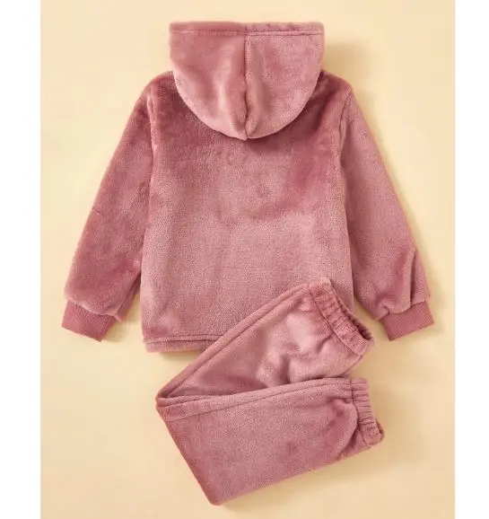 Wholesale customized Kids Tracksuits For Boys With Custom Logo Hooded Sweatshirt