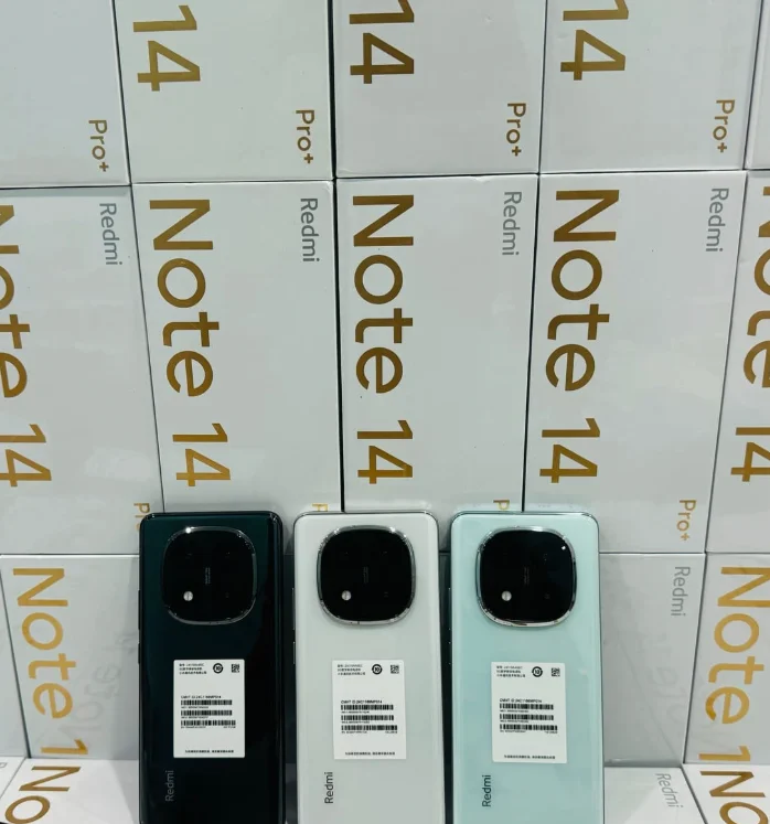 Оптовая продажа новый оригинальный Redmi Note 14 Pro Plus Android 5g смартфон 12 + 256GB мобильные телефоны Note14 завод