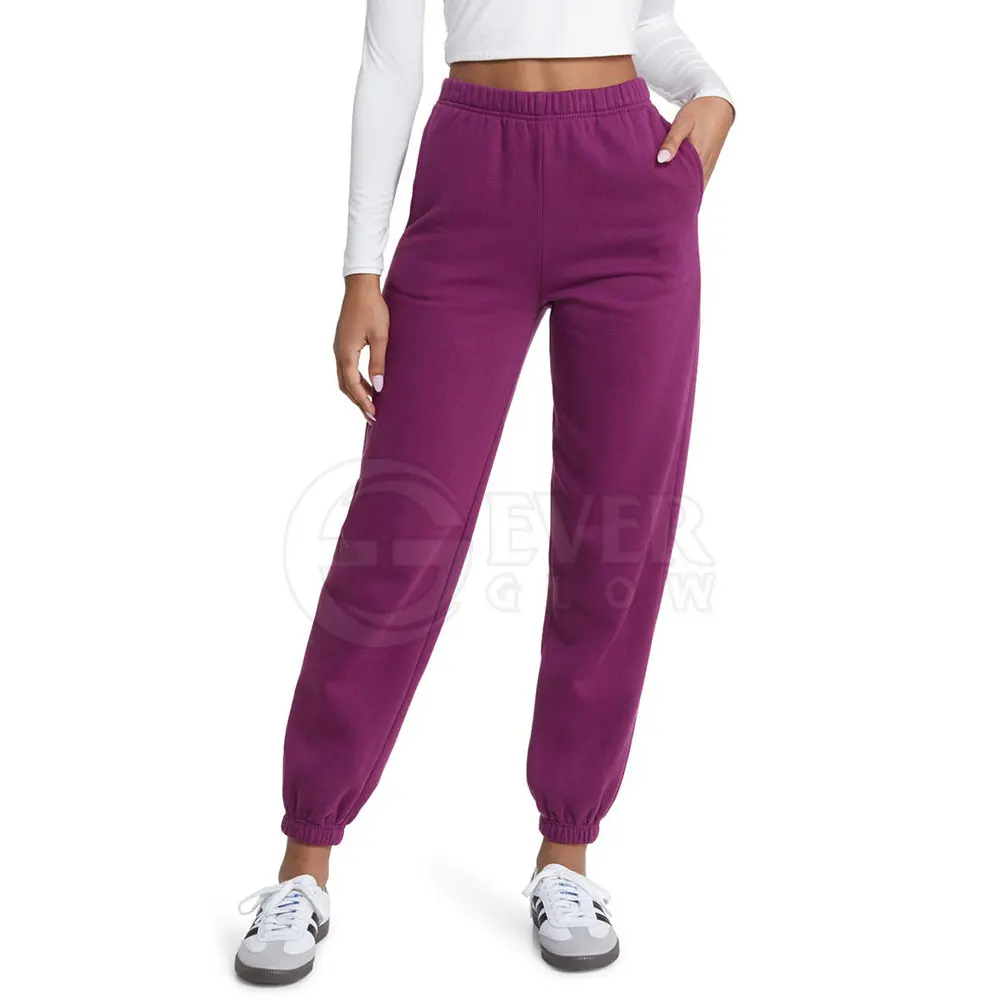 Side Pocket Sport Leggings Sweat Jog Pants Athletic Jogging Pants Loose Womens Nylon Jogger Sweatpants Running Wear Trousers