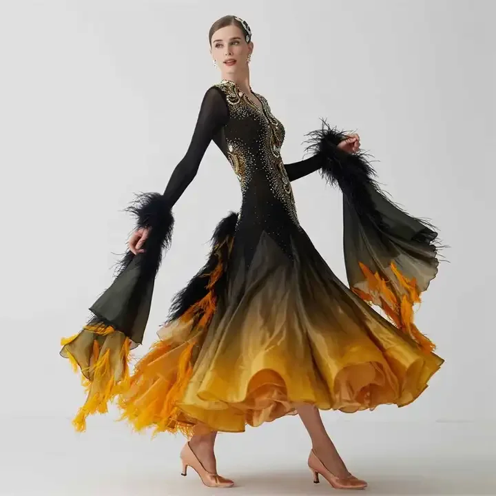 Colorful Crystal Big Ribbon Sleeves Club Dance Bodysuit Women Performance Wear Rhinestones Party Playsuit Stage Costume