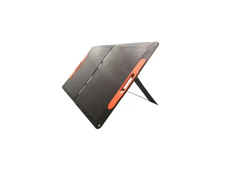 Portable Solar Generator 200W 62400mAh for Li-ion Battery Pack with LED Flashlight SOS Emergency Mode Lampent