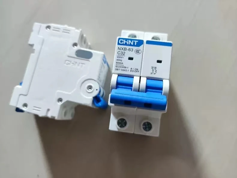 Chint MCB English version circuit breaker CE nxb-63 2p 40A miniature circuit breaker