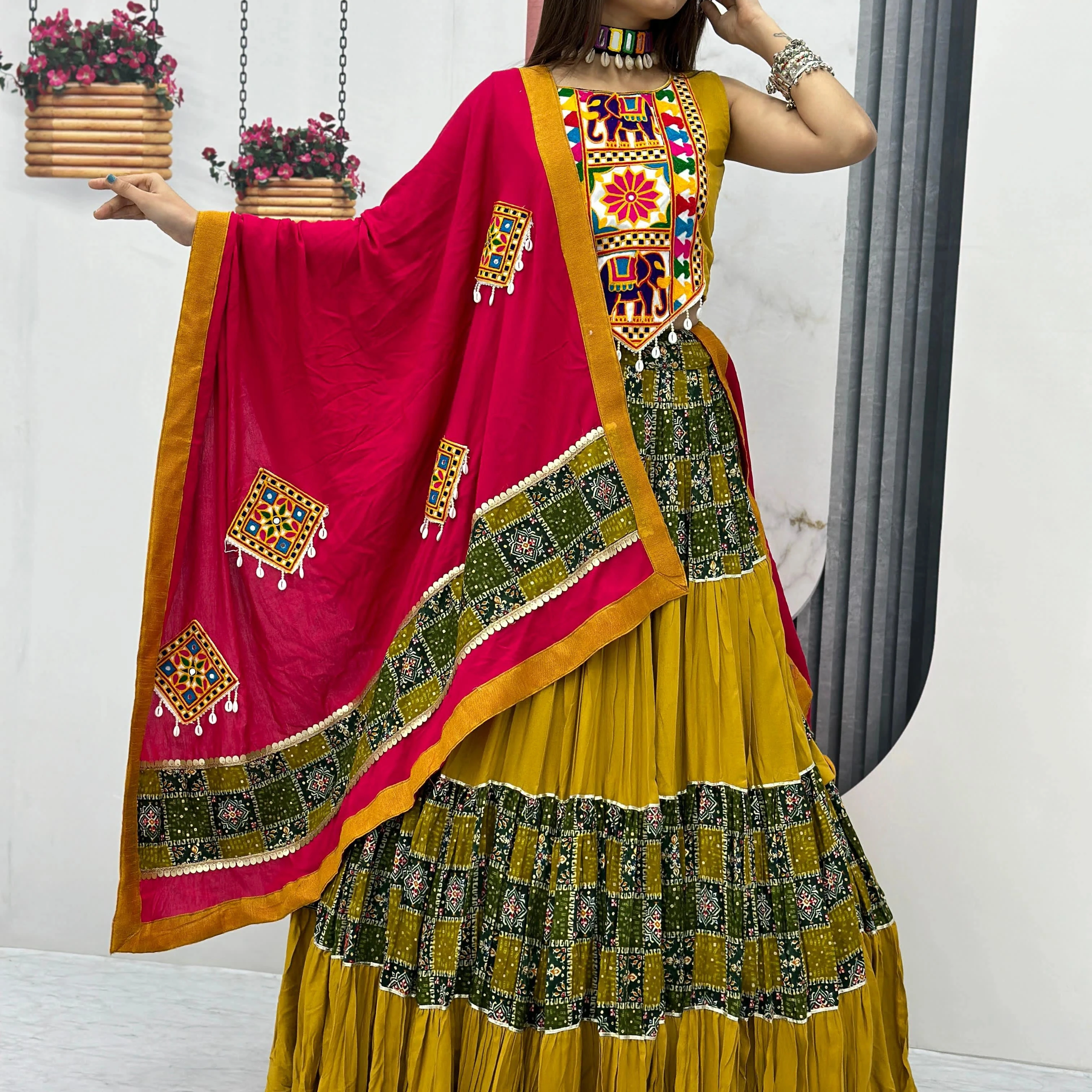 Navratri Collection 2024 Gets in the Spirit of Navratri by Approach With This Beyond Gorgeous Chaniya Cholis