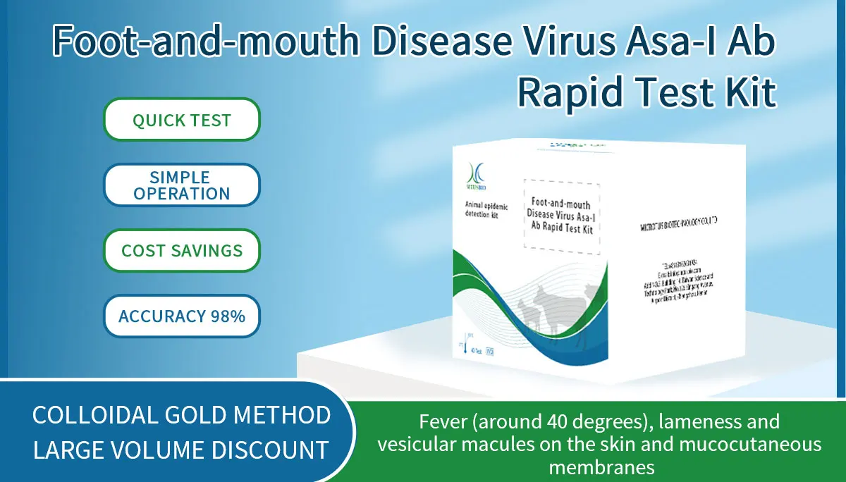 Pig horse cattle sheep Animal Disease Testing Kits Virus A Ab Rapid Asa-I Ab Rapid African Swine Fever Porcine Toxoplasma Gondi