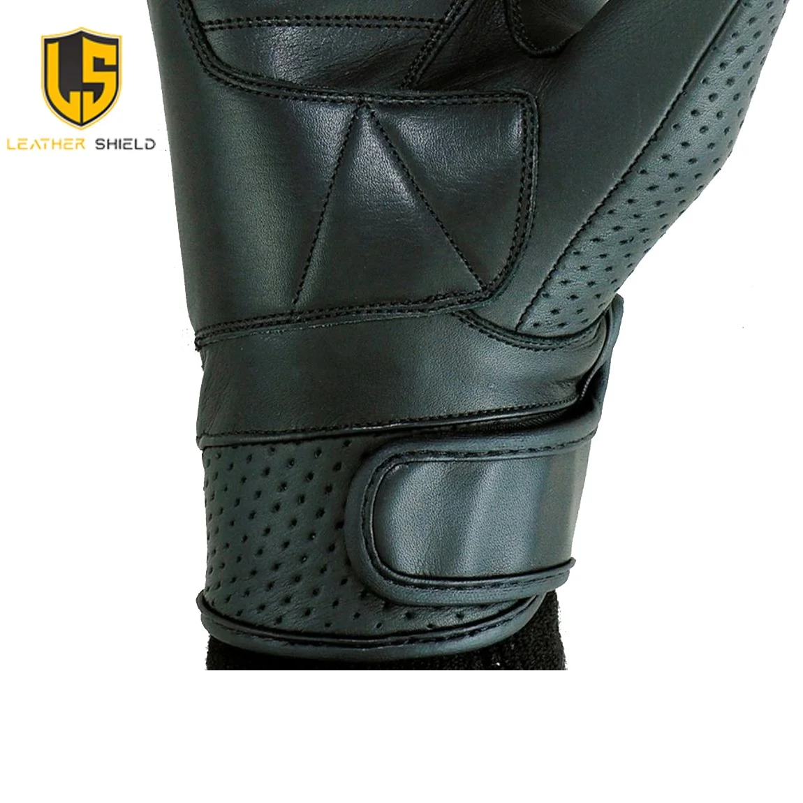 Motorbike Riding Leather Gloves Motorcycle Breathable Motorbike Sports Summer Gloves