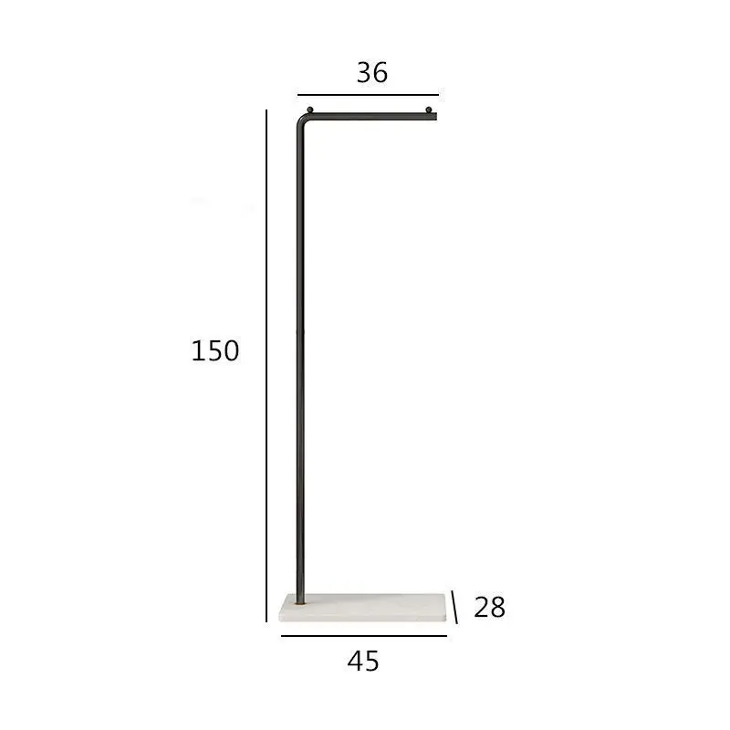 Modern Design Metal Hanging Clothes Stand Coat Rack Clothes Hanger Hat Coat Rack For Living Room