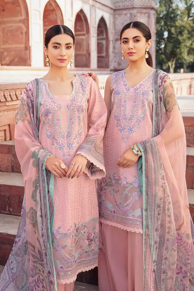 Original Designer Salwar kameez suit Dupatta Indian & Pakistani ladies women wear Elegance embroidered Lawn Women 3 Piece