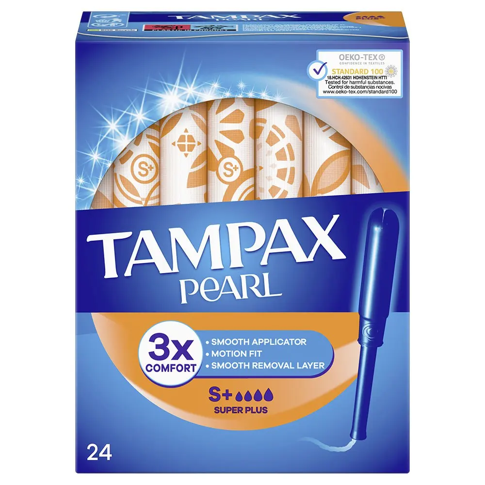 Wholesale Tampax Pearl Plastic Tampons, Light Absorbency, Unscented