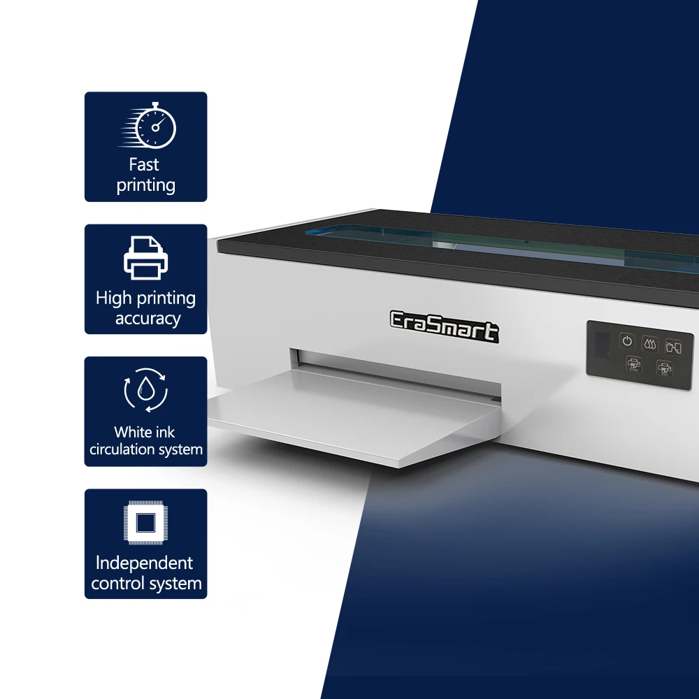 Костюм erasmart для малого бизнеса цифровой струйный принтер A4 L 805 Dtf футболка печатная машина Профессиональный DTF