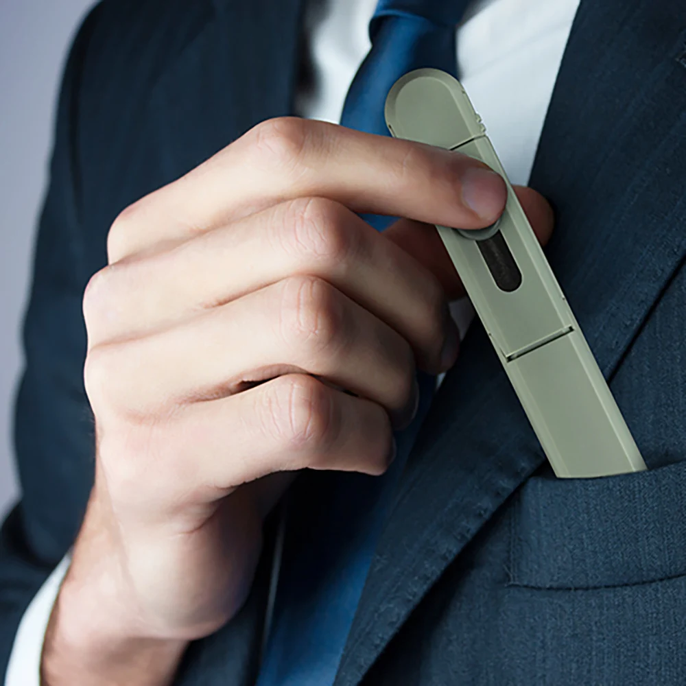 Max Motick mobile stapler lightweight portable pen stapler office quality stationery