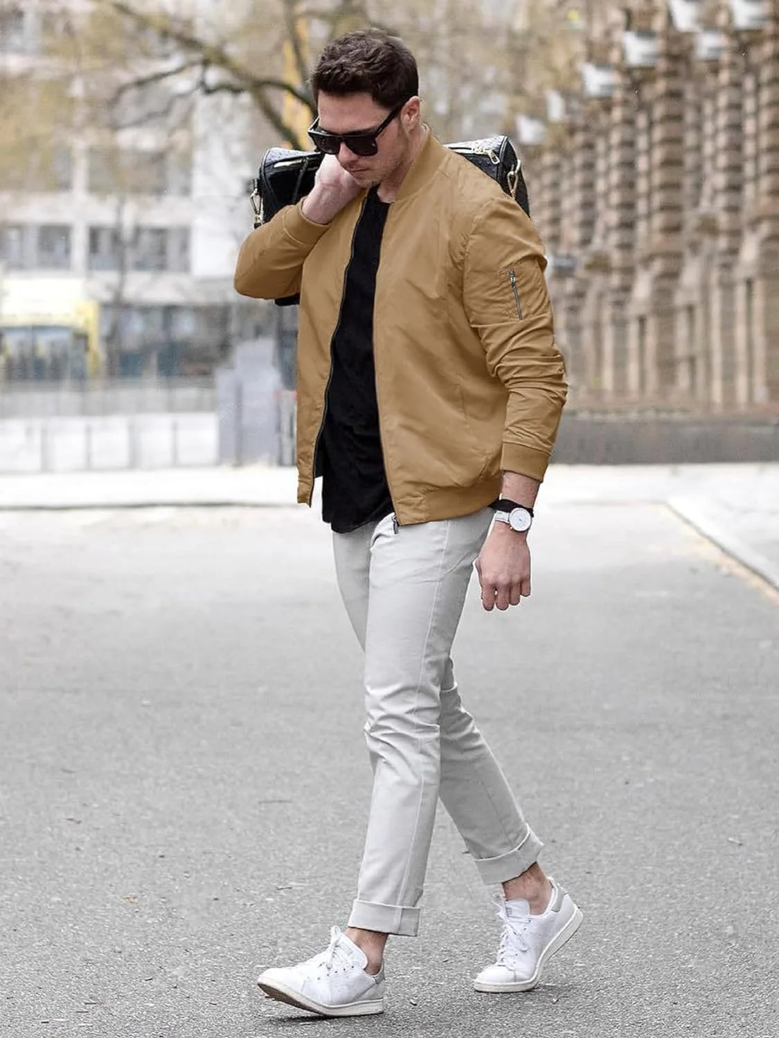 Men Zipper Jacket Autumn Quality Casual Soild Coat Fashion Baseball Jacket Uniform Aviator Unisex Coat Male Bomber Flight Jacket