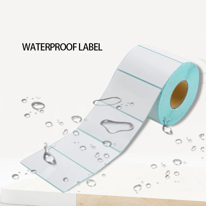 Self-adhesive Label Customized Printed Product Packaging Self-adhesive Waterproof Barcode Film