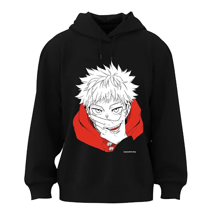 Jujutsu Kaisen Хлопок Аниме dtg пуловер Толстовка 420 Gsm толстовка дизайнерская мужская и женская