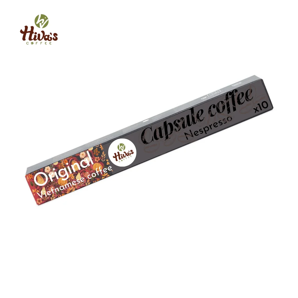 Top product Nespresso Coffee Capsule Direct factory Viet Nam Arabica Coffee OEM 5.7g /cup Wholesale price Ready to export