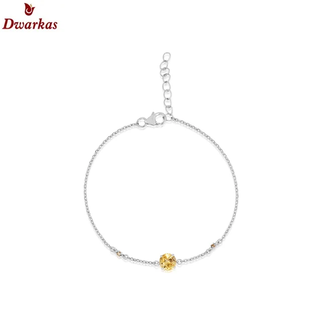 Trendy Custom 925 Sterling Silver Bezel Setting Black Onyx Gemstone Bracelet for Women for Parties and Gifts