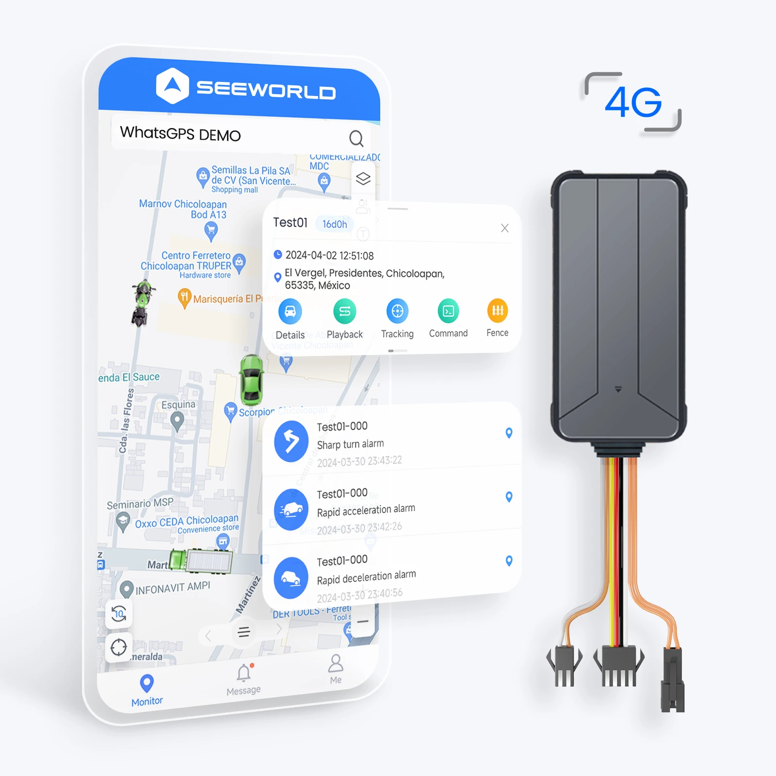 Free Tracking Software Wholesale 2G GPS / GSM / GPRS Vehicle Tracker with Remotely Cut Off Fuel Geo- Fence Alarm