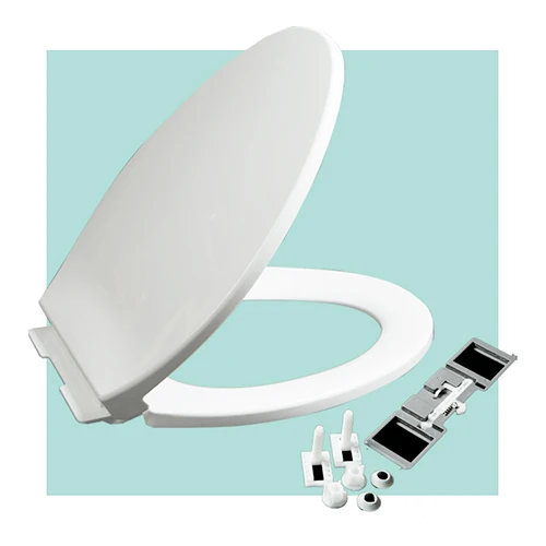 American Universal Soft Closing Toilet Seat PP Material Quick Release Bathroom Toilet Accessories