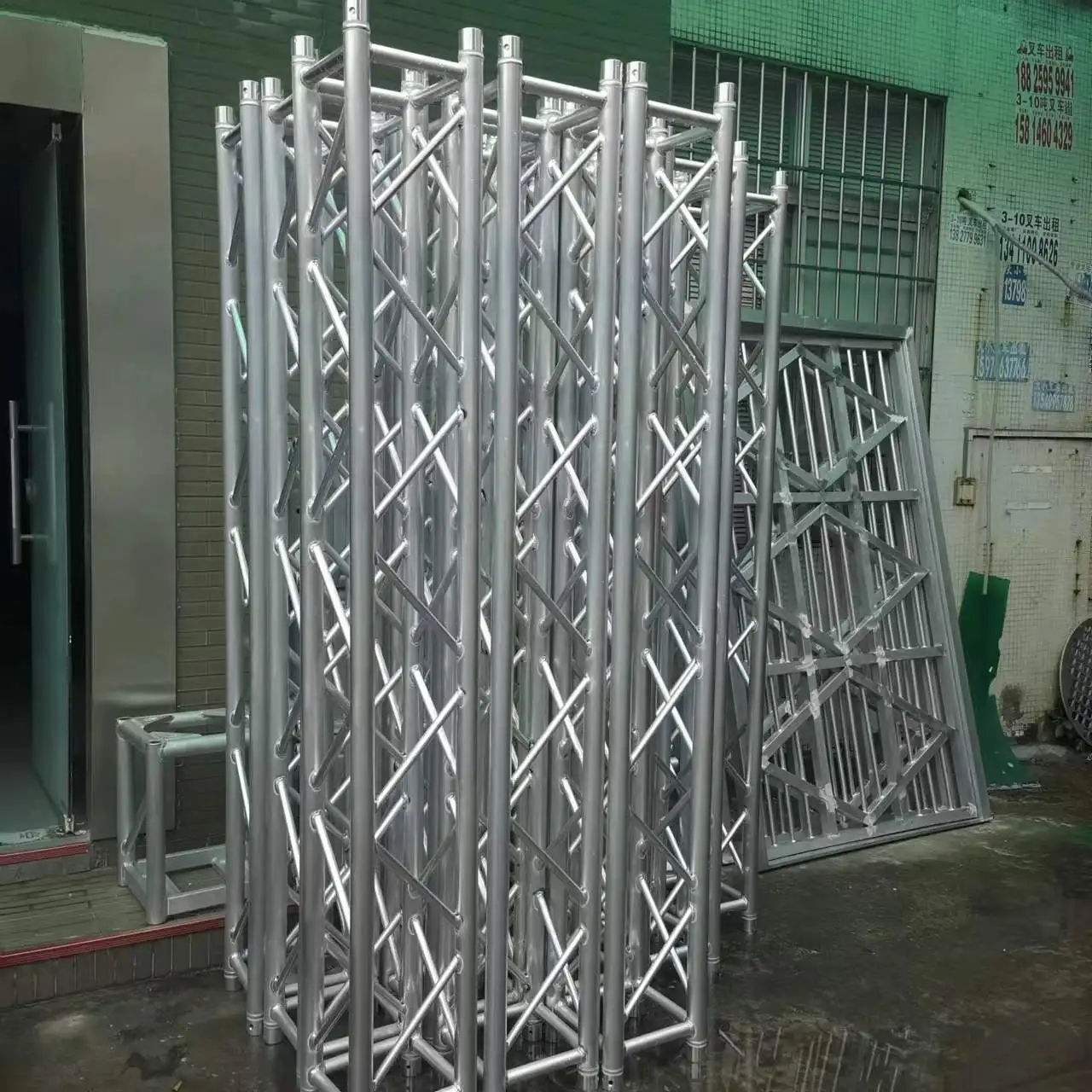 Easy Installation and Remove Aluminum Spigot Truss Portable Outdoor Event Truss Frame