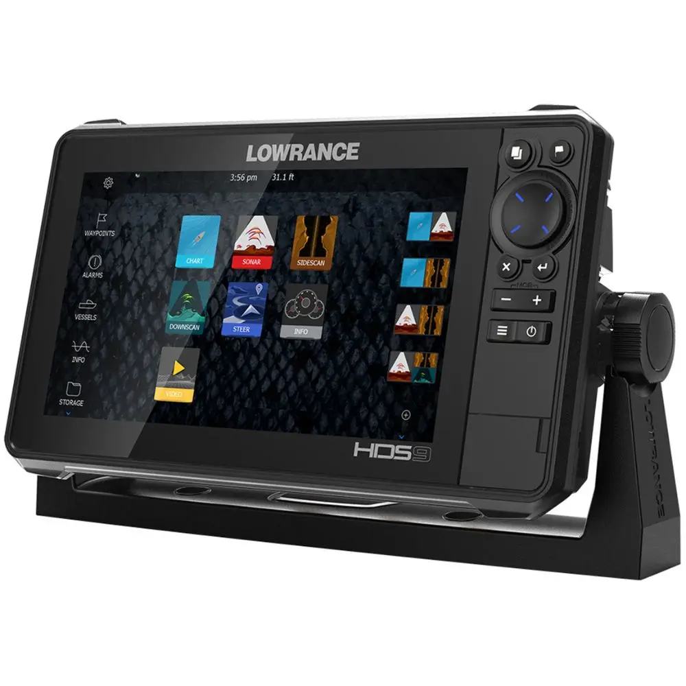 HOT and NEW Lowrance Hook Reveal 9 Fish Finder 10 Inch Screen with Transducer and C-MAP Preloaded Map Full Options